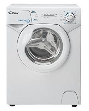 Candy AQUA 1041 D1: Waschmaschine in der Totale