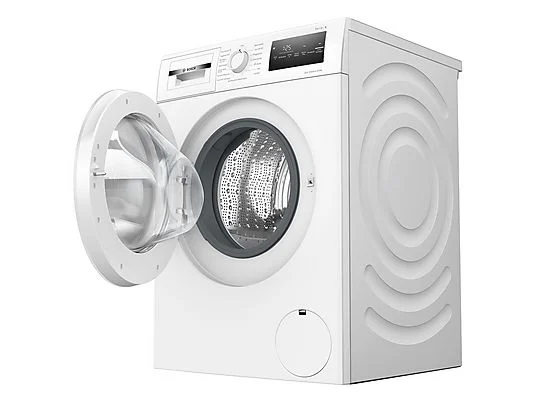 Die Bosch WAN28271 mit geöffnetem Bullauge