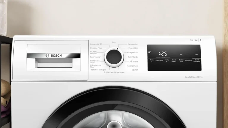 Bedienkonsole der Bosch WAN282K3 Waschmaschine